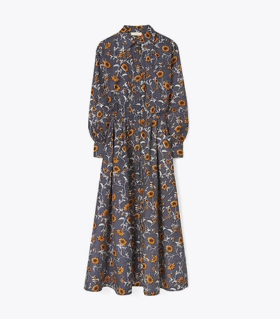 Eleanor Silk Twill Dress