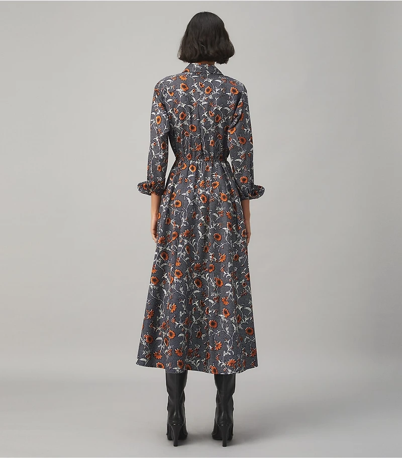 Eleanor Silk Twill Dress