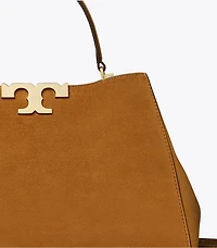 Eleanor Suede Satchel