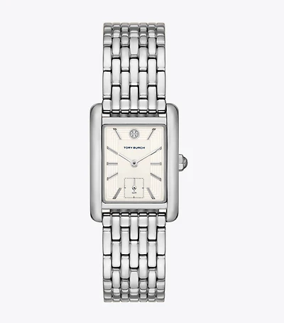 Eleanor Watch, Silver-Tone Stainless Steel
