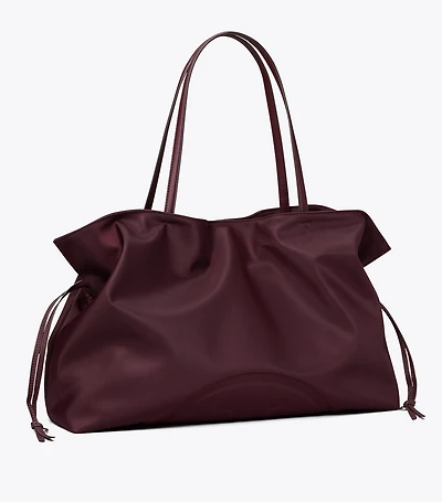 Ella Nylon Drawstring Tote