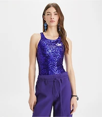 Embellished Jersey Bodysuit