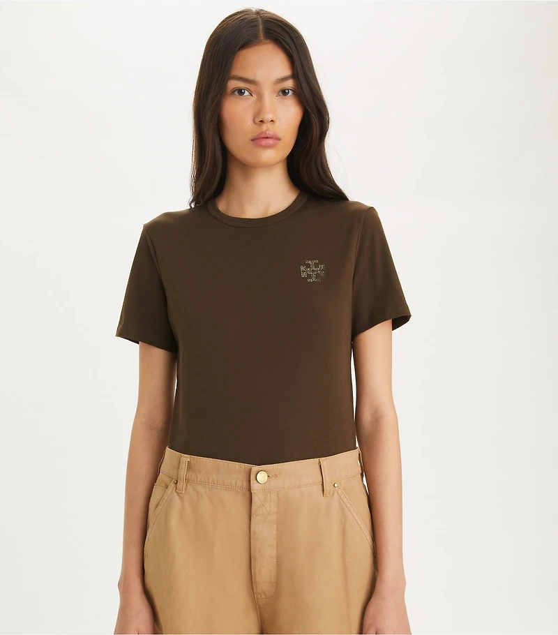 Embellished Logo T-Shirt