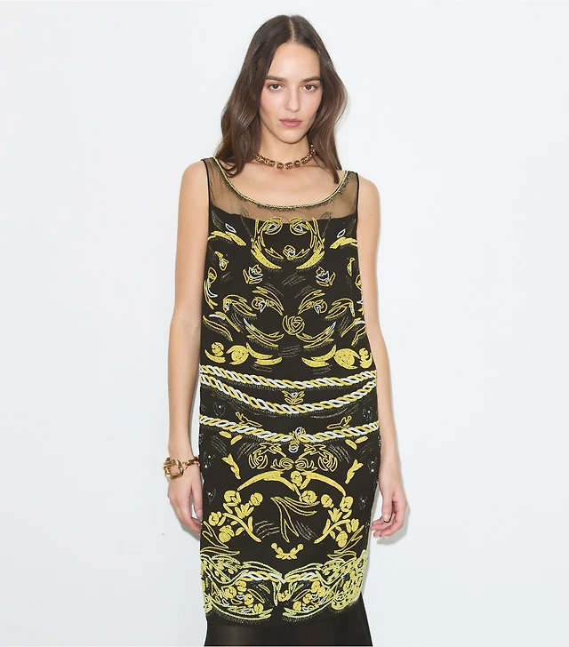 sarah hann iris mesh dress Sarah Hann Iris Mesh Dress