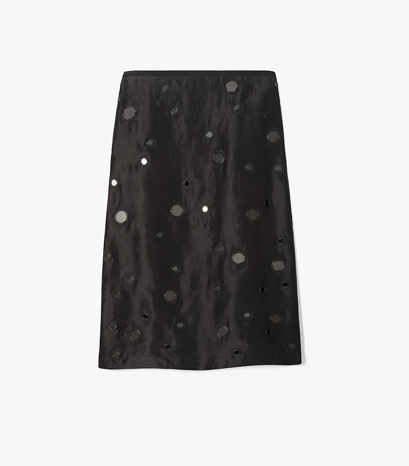 Embellished Mirror Skirt