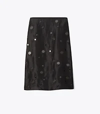 Embellished Mirror Skirt