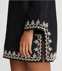 Embellished Short Caftan