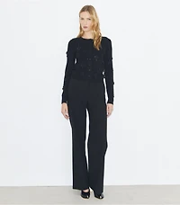 Embellished Wool Cardigan