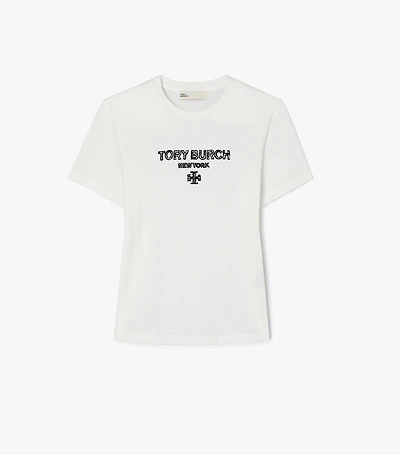 Embroidered Cotton T-Shirt