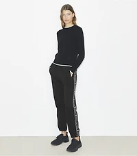 Embroidered French Terry Sweatpants