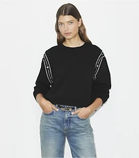 Embroidered French Terry Sweatshirt