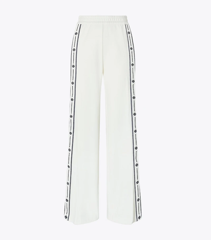 Embroidered Logo Nylon Track Pant