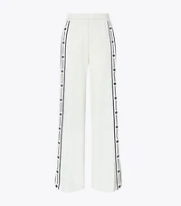 Embroidered Logo Nylon Track Pant
