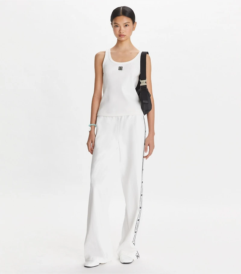Embroidered Logo Nylon Track Pant