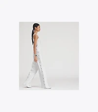 Embroidered Logo Nylon Track Pant