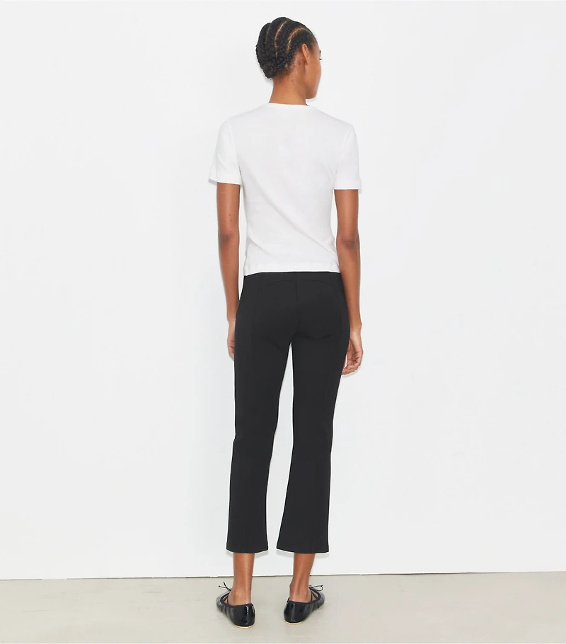 Flared Cropped Compression Pant