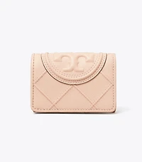 Fleming Soft Polished-Grain Small Flap Wallet