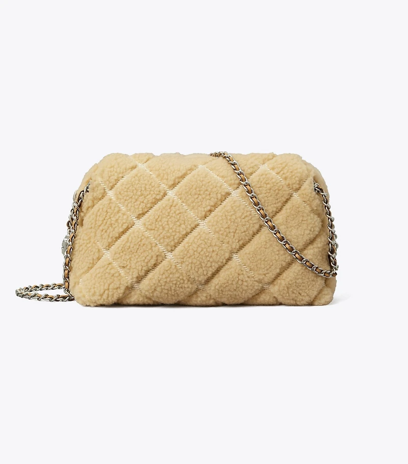 Fleming Soft Shearling Crossbody Bag