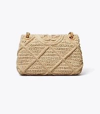 Fleming Soft Straw Small Convertible Shoulder Bag