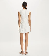 Floral Cotton Poplin Dress