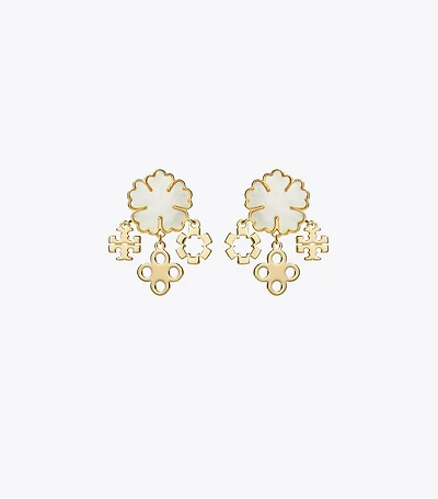 Forget Me Not Cluster Earrings