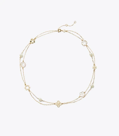 Forget Me Not Layered Necklace