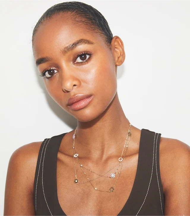 Bronzallure Collana Golden Con Pendente Tondo Pavé WSBZ01028Y.WY - Domar Gioielli