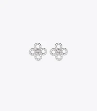 Forget Me Not Pavé Stud Earrings