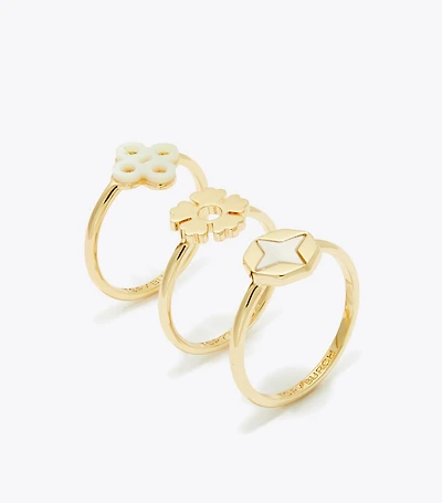 Forgot Me Not Stacking Ring Set