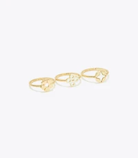 Forgot Me Not Stacking Ring Set