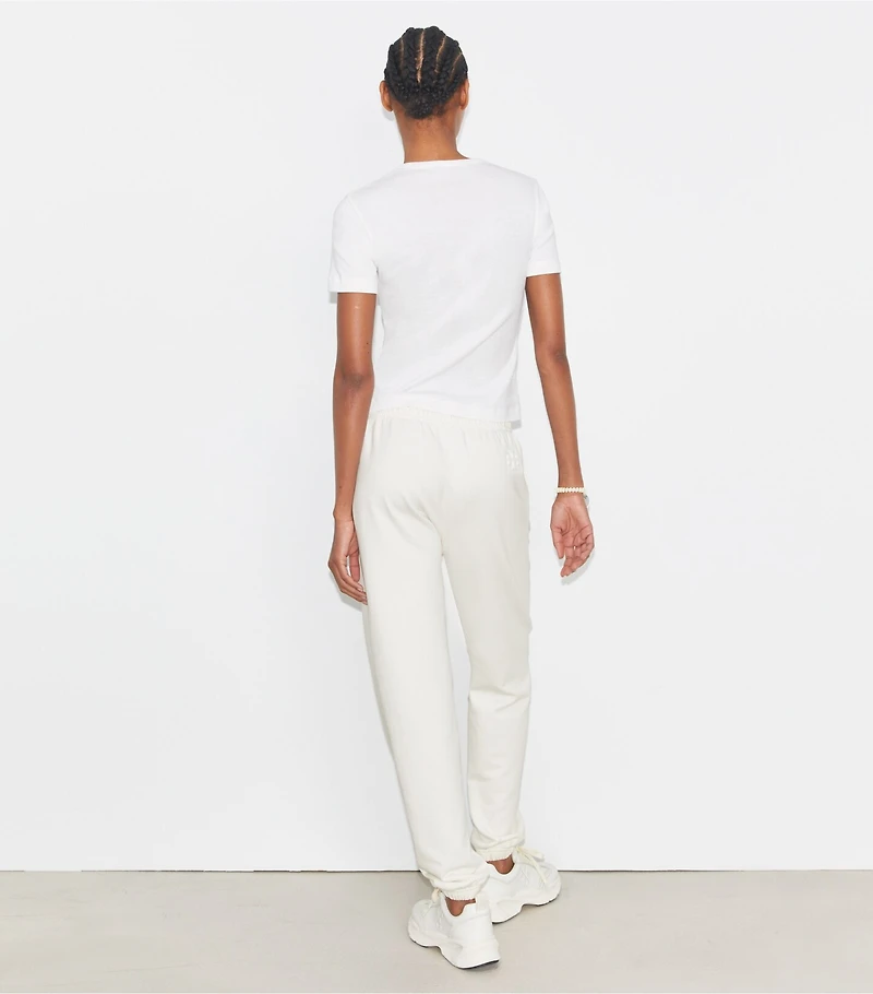 French Terry Cropped Sweatpant