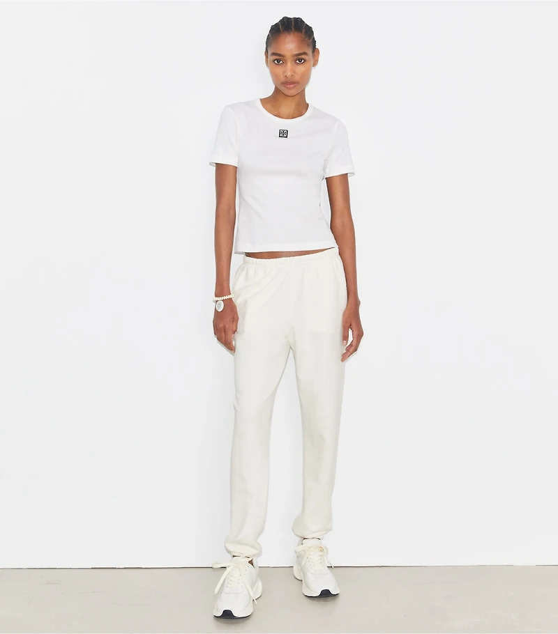 French Terry Cropped Sweatpant