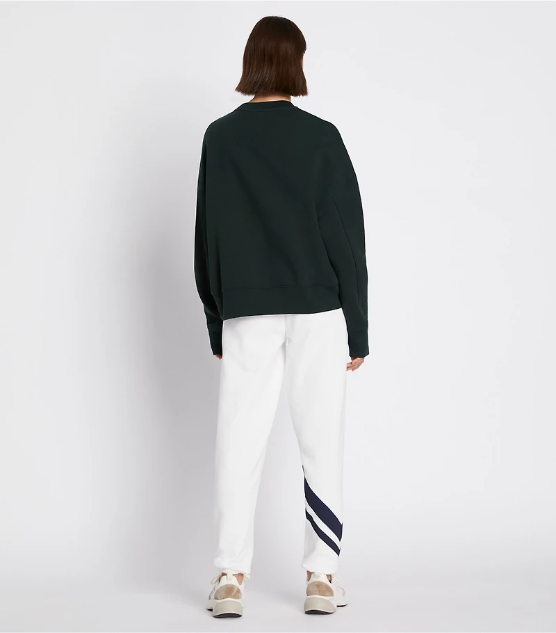 French Terry Varsity Crewneck