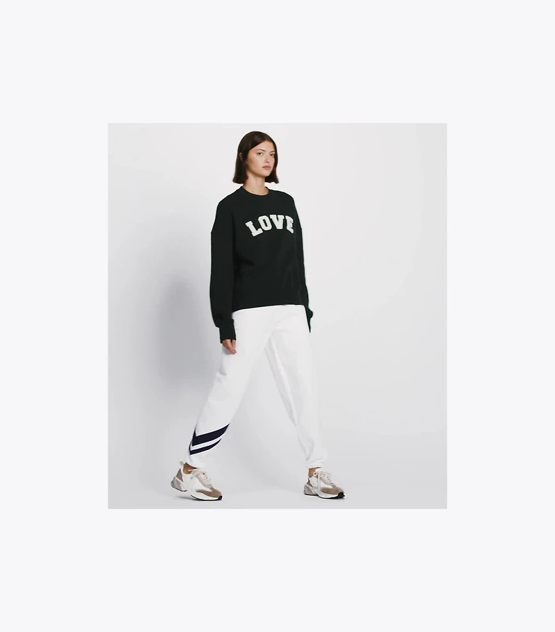 French Terry Varsity Crewneck