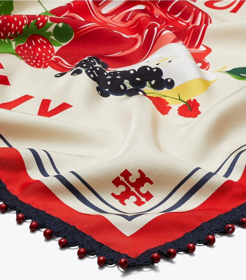 Fruit Jelly Silk Neckerchief 
