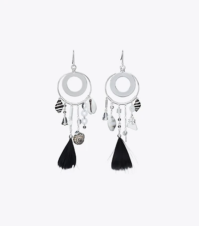 Galaxy Hoop Earrings