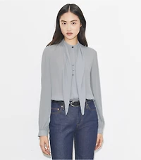 Georgette Bow Blouse