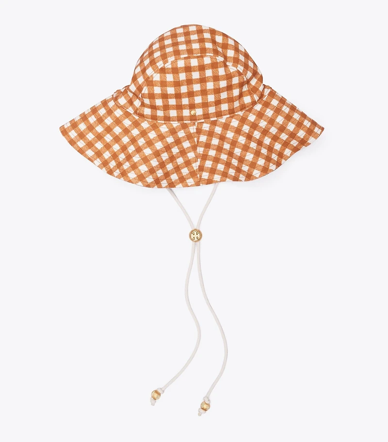 Gingham Reversible Bucket Hat