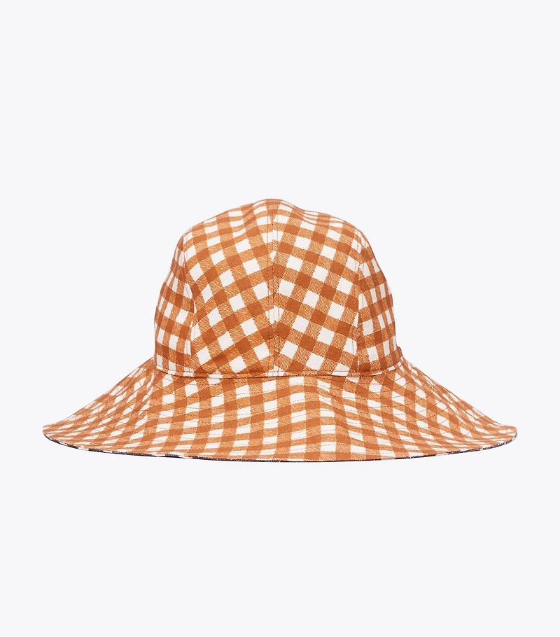 Gingham Reversible Bucket Hat