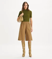Half-Zip Crewneck Sweater