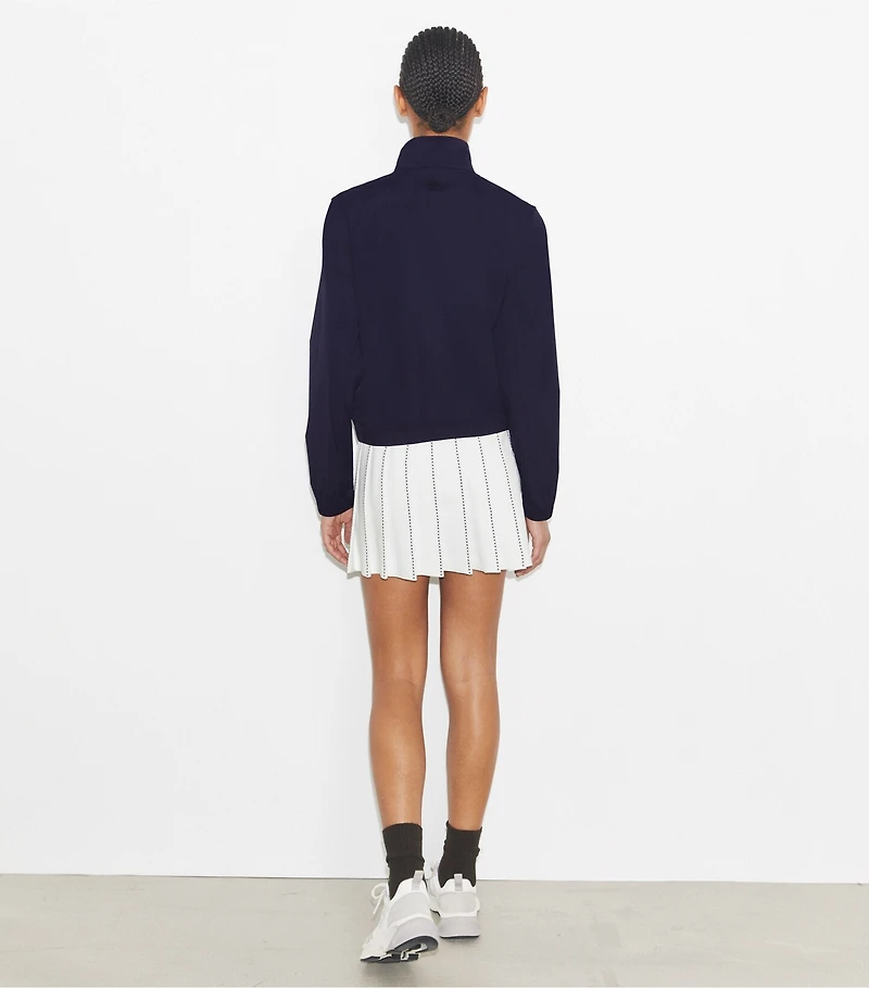 Half-Zip Nylon Golf Jacket
