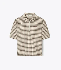 Half-Zip Yarn-Dye Polo