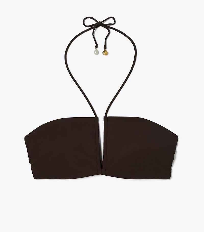 Halter Bandeau Bikini Top