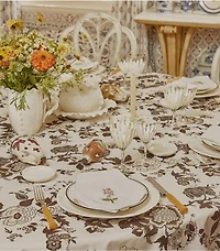 Happy Times Bouquet Round Tablecloth, 90"
