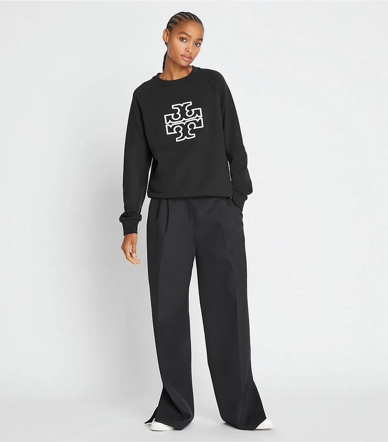 Heavy French Terry Logo Crewneck