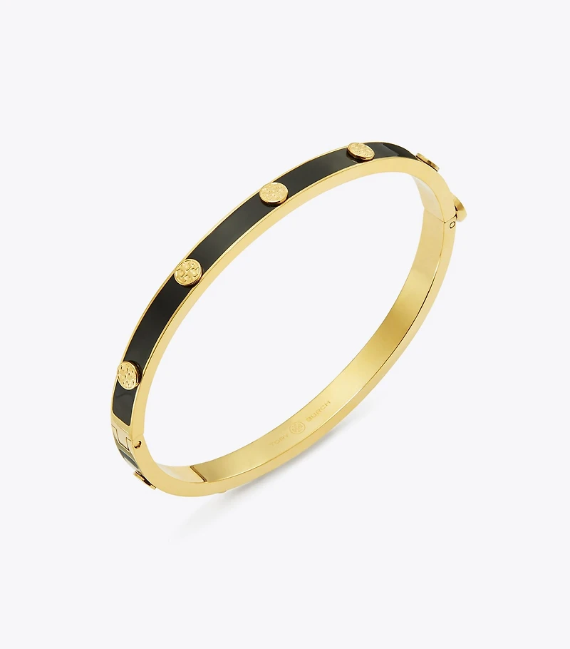 Icon Enamel Hinge Bracelet
