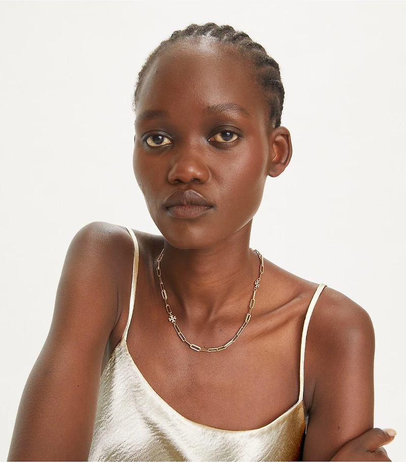 Icon Pavé Chain Necklace