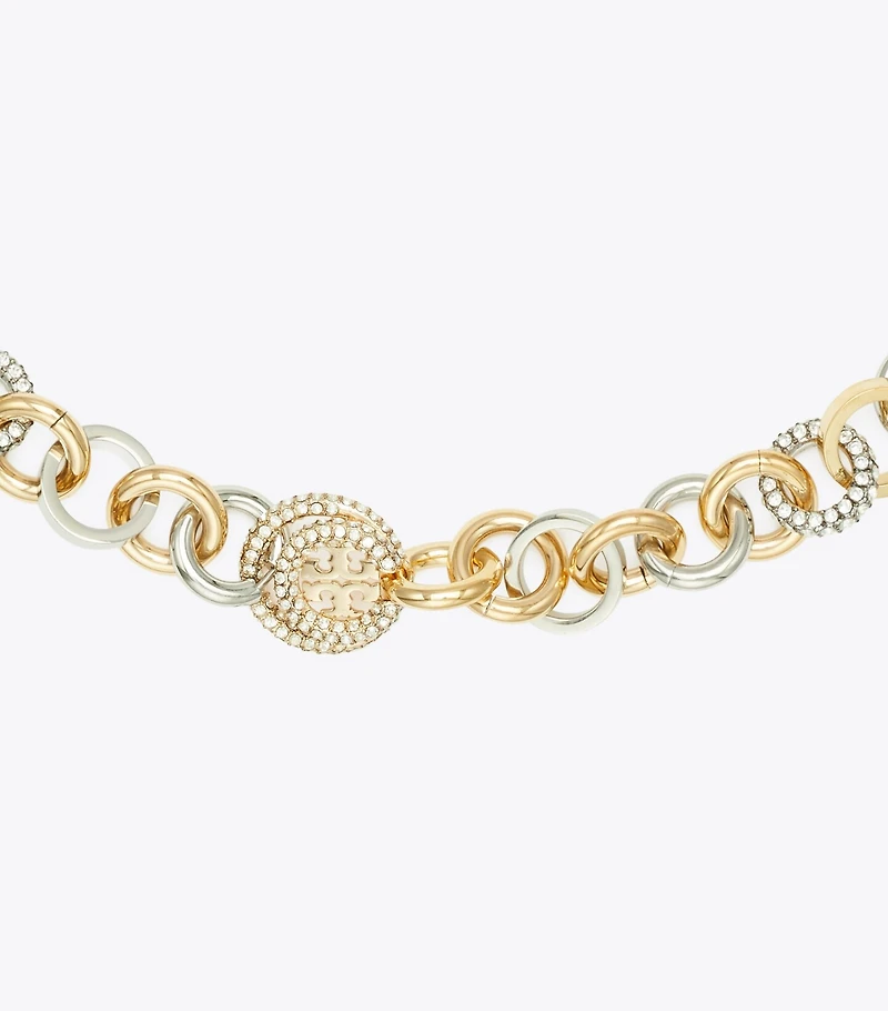 Icon Pavé Chain Necklace