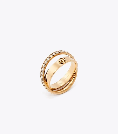 Icon Pavé Double Ring