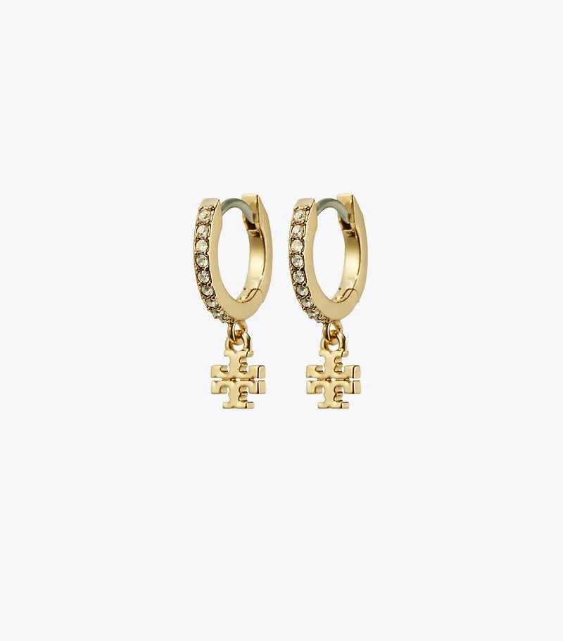 Icon Pavé Huggie Earring